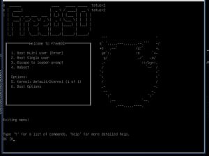 FreeBSD Установка в картинках